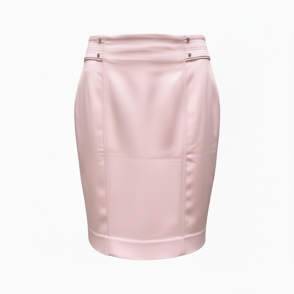 White House Black Market Perfect Form Pencil Skirt Women 00 Pink Coquette Preppy
